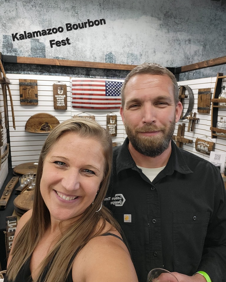 Thank you to all who stopped by our booth at the Kalamazoo Bourbon Fest!  We had a fun night!

This week, Tuesday, we have our last craft night!  We have room for 9 more if you are interested in joining us!  We will be making a very simple feather macrame craft.  Ages 10 and up can join in the fun!  Book here👇
https://mileisuretimedesigns.com/shop/craft-events/craft-event-tuesday-february-6th-6pm-9pm/

This weekend, we are vendors at the Mid-Michigan Women's Expo.  This is a Friday, Saturday, and Sunday event that takes place in Lansing, MI.  We are very excited to be doing events once again. Check out all our upcoming events on our website!
www.mileisuretimedesigns.com