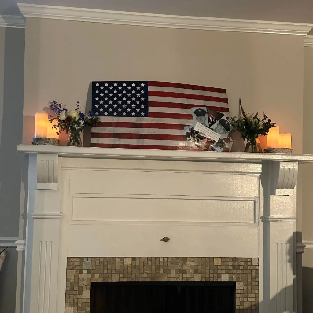 Last week we had a woman reach out and asked if we had any of our flags in stock.  We did and I am so glad we did!

The customer came and picked up her flag and told us this was a gift for her Father's Army buddy's family.  These two soldiers met at basic training and ended up going to Vietnam at the same time as well.  They went to war not knowing if they would ever see eachother again.  Low and behold they returned to the states on the exact same flight and have been friends ever since.  Their kids grew up together and they are very close families.  When one passed the family did not want to present flowers.  They had seen our flag at an event in GR a while back and decided this was a perfect gift!

We are honored to be apart of such a touching story!  Thank you for remembering our business!