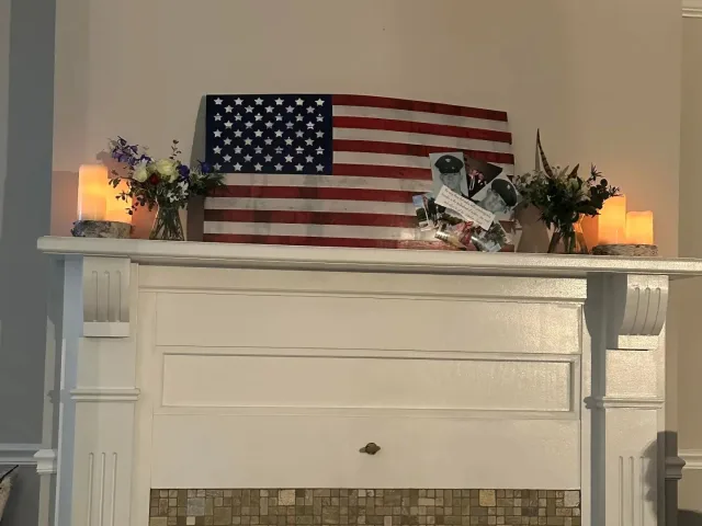 Last week we had a woman reach out and asked if we had any of our flags in stock.  We did and I am so glad we did!

The customer came and picked up her flag and told us this was a gift for her Father's Army buddy's family.  These two soldiers met at basic training and ended up going to Vietnam at the same time as well.  They went to war not knowing if they would ever see eachother again.  Low and behold they returned to the states on the exact same flight and have been friends ever since.  Their kids grew up together and they are very close families.  When one passed the family did not want to present flowers.  They had seen our flag at an event in GR a while back and decided this was a perfect gift!

We are honored to be apart of such a touching story!  Thank you for remembering our business!