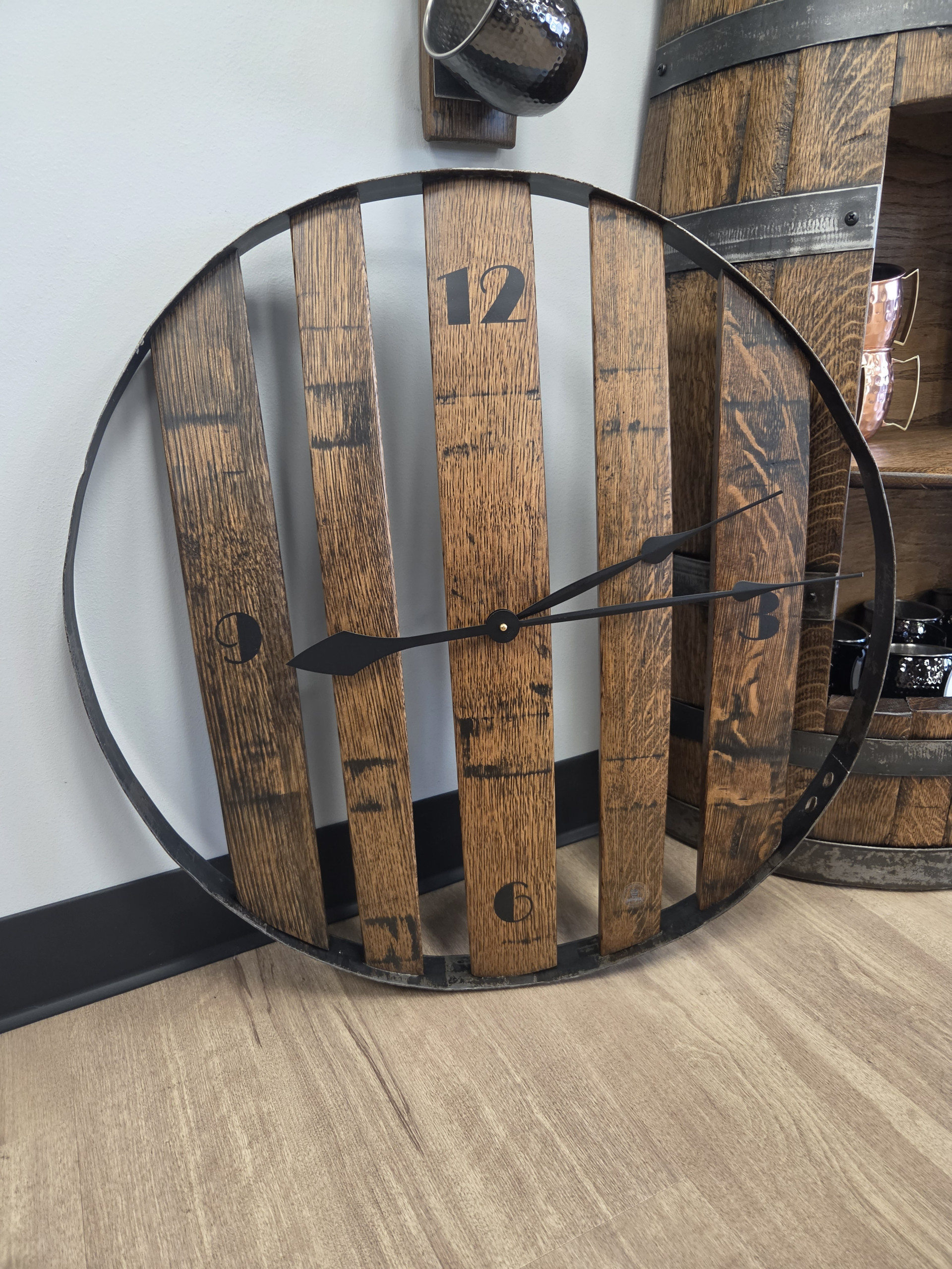 Large Hoop Clock